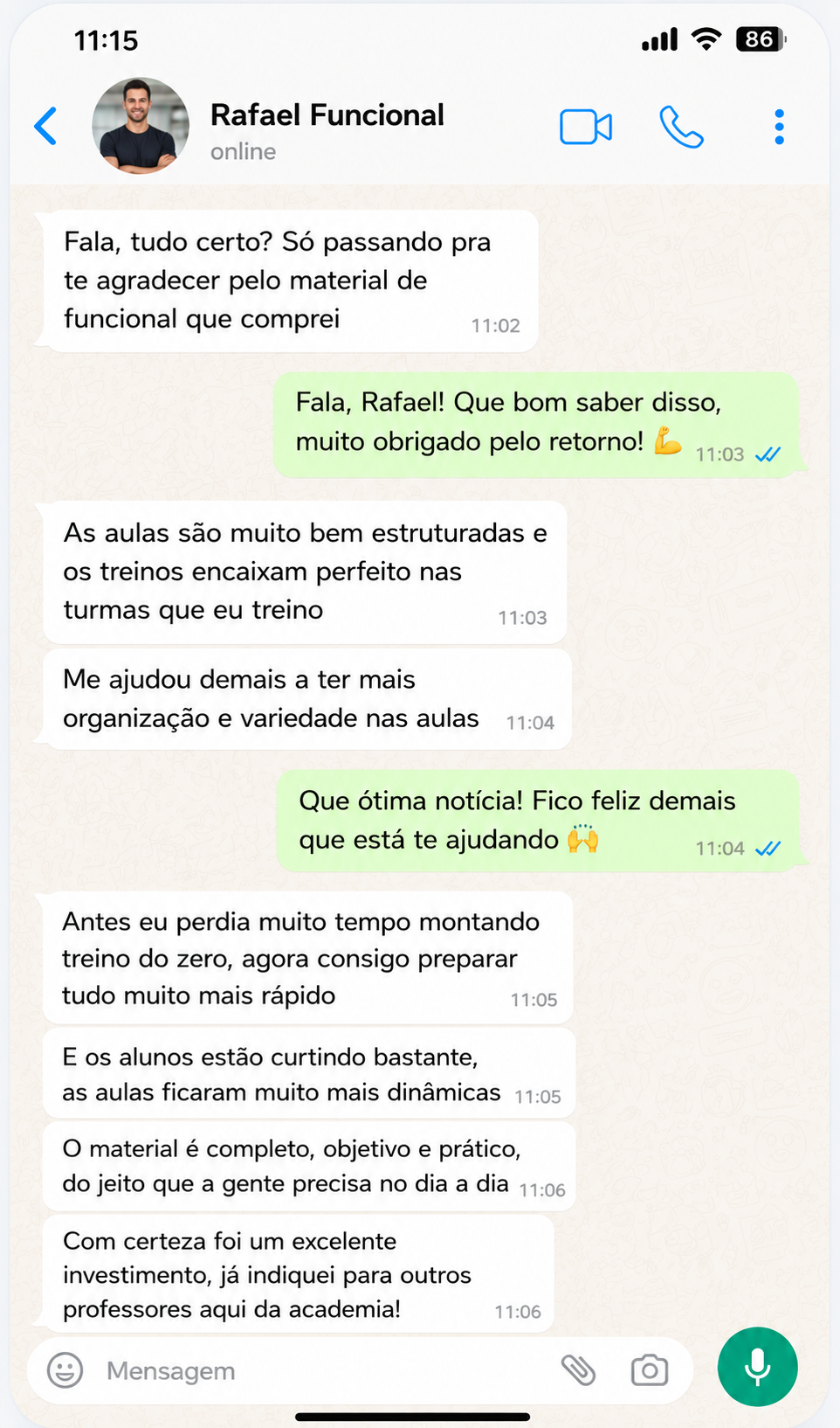 Depoimento de professor 4